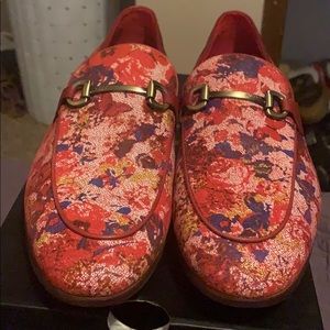 ALDO floral red dress shoe